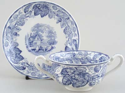 Soup Cup and Saucer c1939